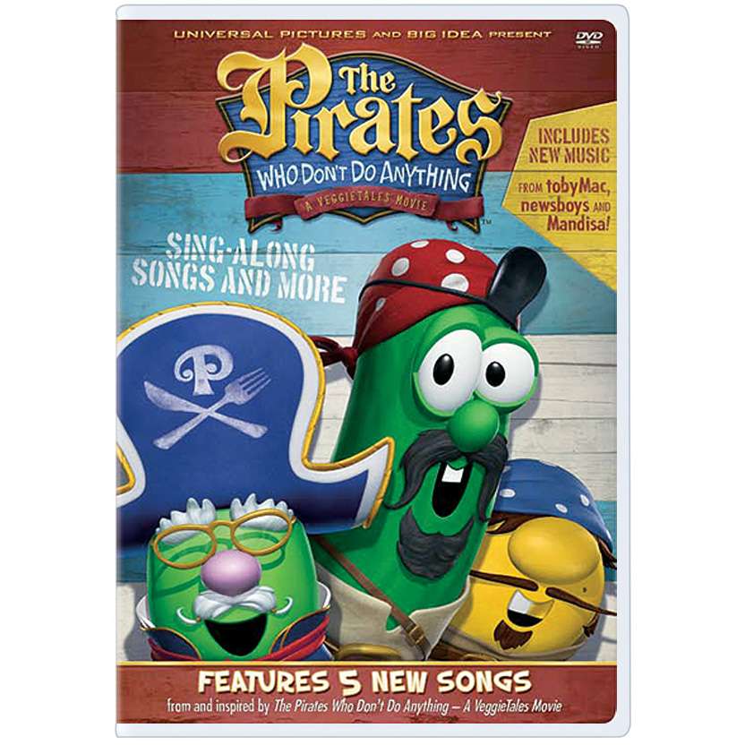 Pirates Movie Sing Along Songs DVD