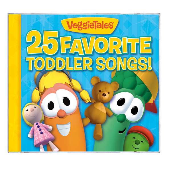 25 Favorite Toddler Songs CD | VeggieTales